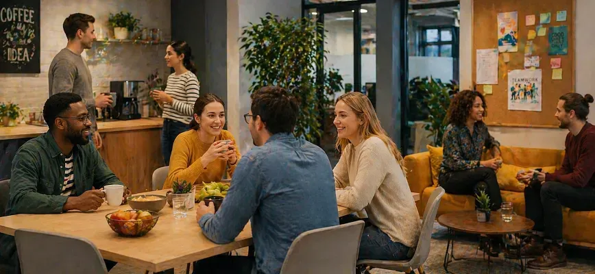 aménagement salle de pause entreprise